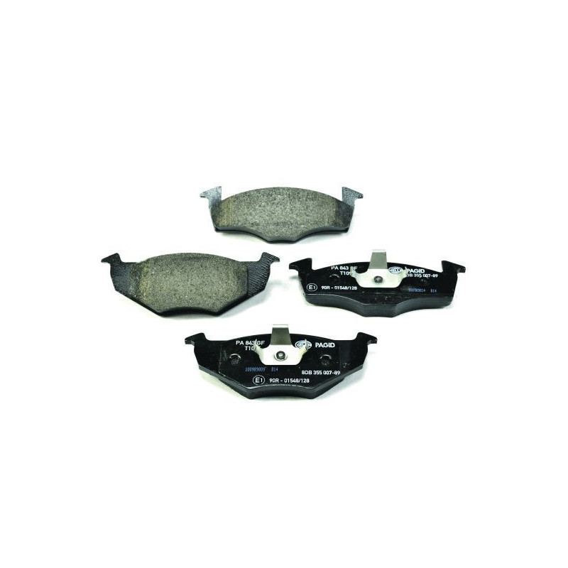HELLA 8DB 355 007-891 Bremsbeläge Vorne für