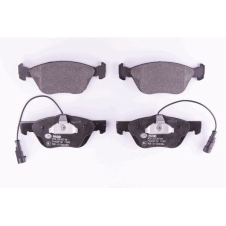 HELLA 8DB 355 007-931 Brake Pads Set Front for