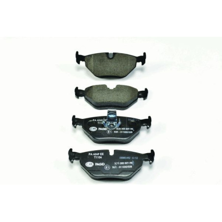 HELLA 8DB 355 007-981 Brake Pads Set Rear for