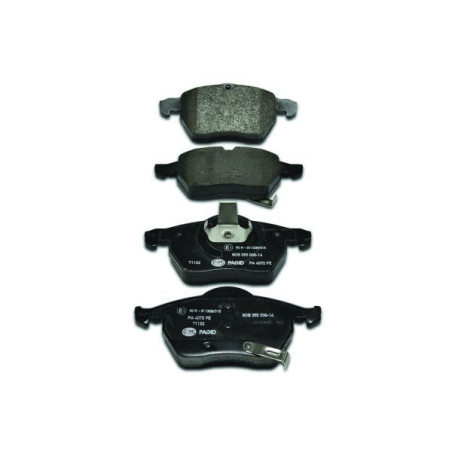 HELLA 8DB 355 008-141 Klocki hamulcowe Przód dla