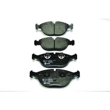 HELLA 8DB 355 008-261 Pastillas de freno Delantero para