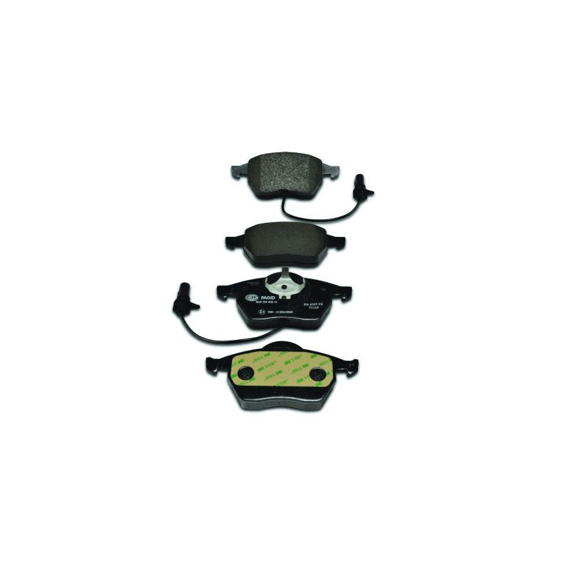 HELLA 8DB 355 008-411 Brake Pads Set Front for