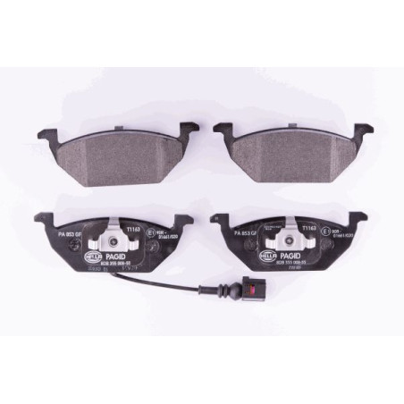 HELLA 8DB 355 008-551 Brzdové destičky Přední pro