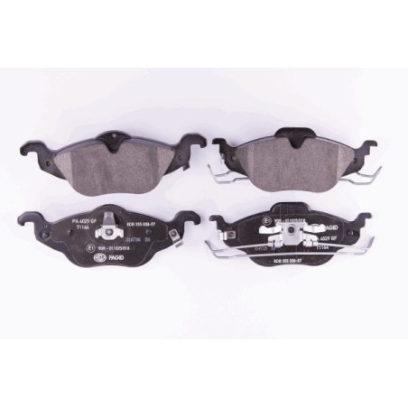 HELLA 8DB 355 008-571 Klocki hamulcowe Przód dla