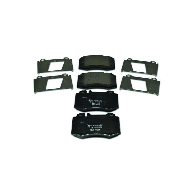 HELLA 8DB 355 008-691 Brake Pads Set Front for