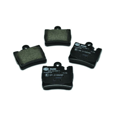 HELLA 8DB 355 008-711 Bremsbeläge Hinten für