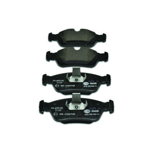 HELLA 8DB 355 008-741 Brzdové platničky Predné pre