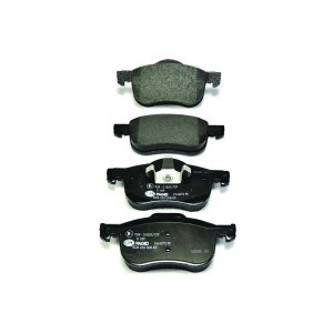 HELLA 8DB 355 008-851 Brzdové platničky Predné pre