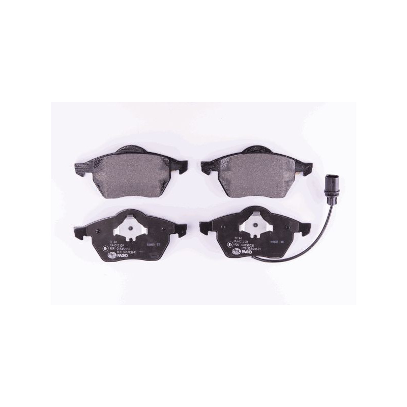 HELLA 8DB 355 008-911 Pastiglie freno Anteriore per
