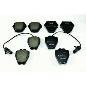 HELLA 8DB 355 009-031 Pastillas de freno Delantero para