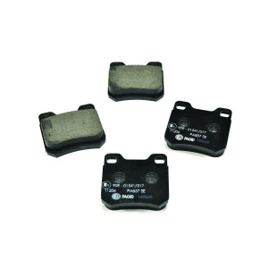 HELLA 8DB 355 009-041 Klocki hamulcowe Tył dla