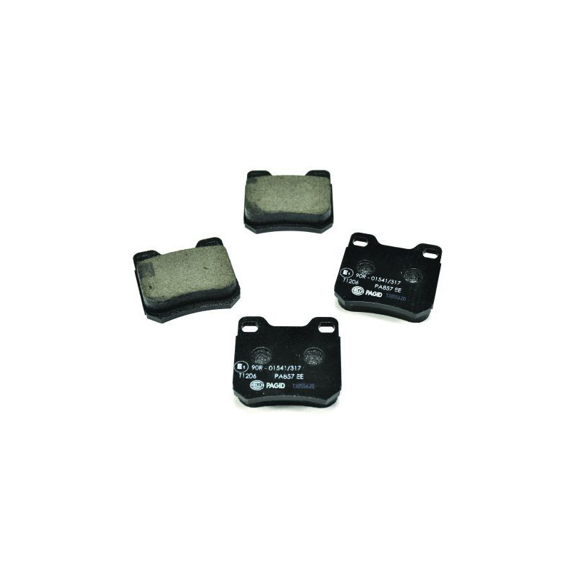 HELLA 8DB 355 009-041 Brake Pads Set Rear for