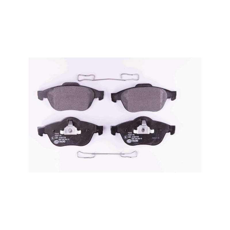 HELLA 8DB 355 009-101 Brzdové destičky Přední pro