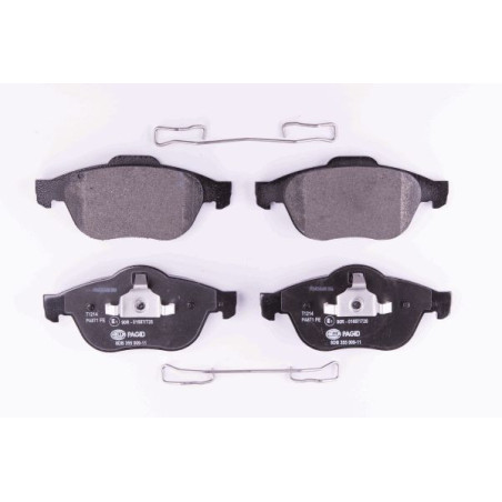 HELLA 8DB 355 009-111 Pastiglie freno Anteriore per