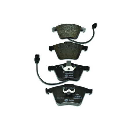 HELLA 8DB 355 009-201 Brake Pads Set Front for