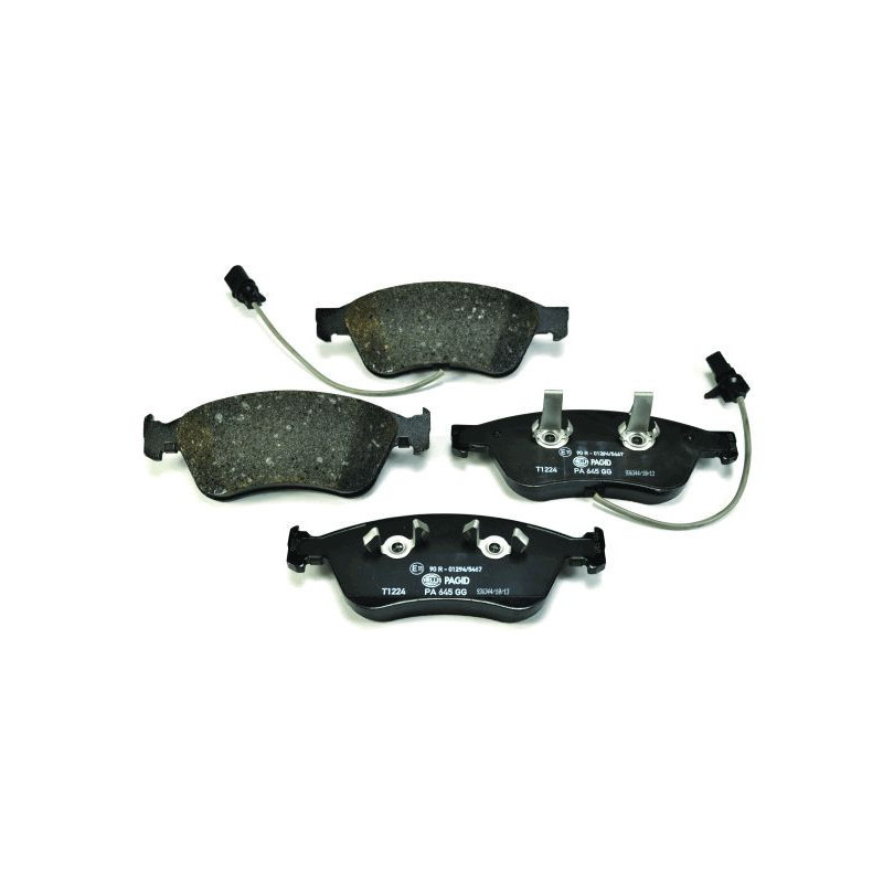 HELLA 8DB 355 009-211 Brake Pads Set Front for