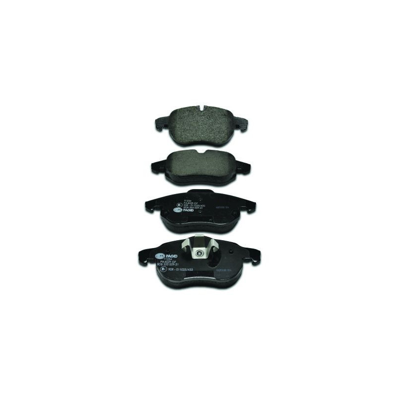 HELLA 8DB 355 009-311 Brzdové destičky Přední pro