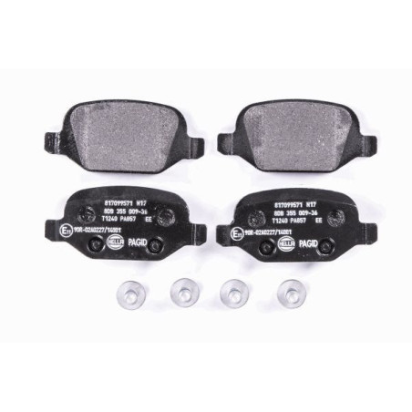 HELLA 8DB 355 009-361 Brake Pads Set Rear for
