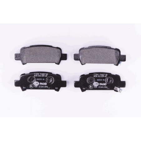 HELLA 8DB 355 009-401 Klocki hamulcowe Tył dla