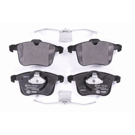HELLA 8DB 355 009-431 Brake Pads Set Front for