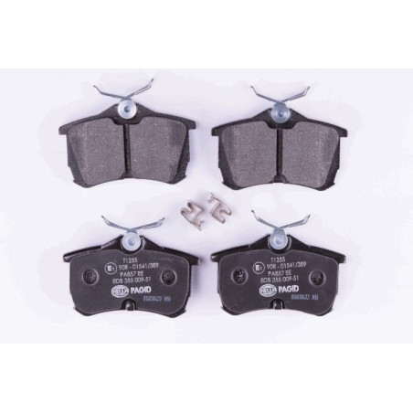 HELLA 8DB 355 009-511 Klocki hamulcowe Tył dla