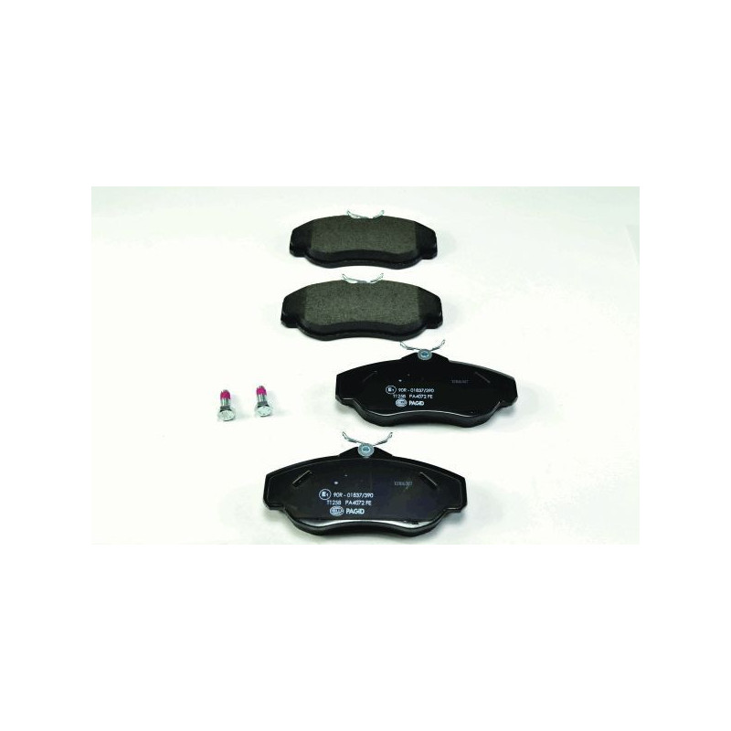 HELLA 8DB 355 009-531 Pastillas de freno Delantero para