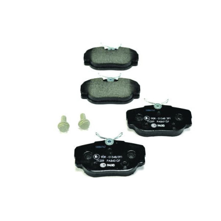 HELLA 8DB 355 009-541 Plaquettes de frein Arrière pour