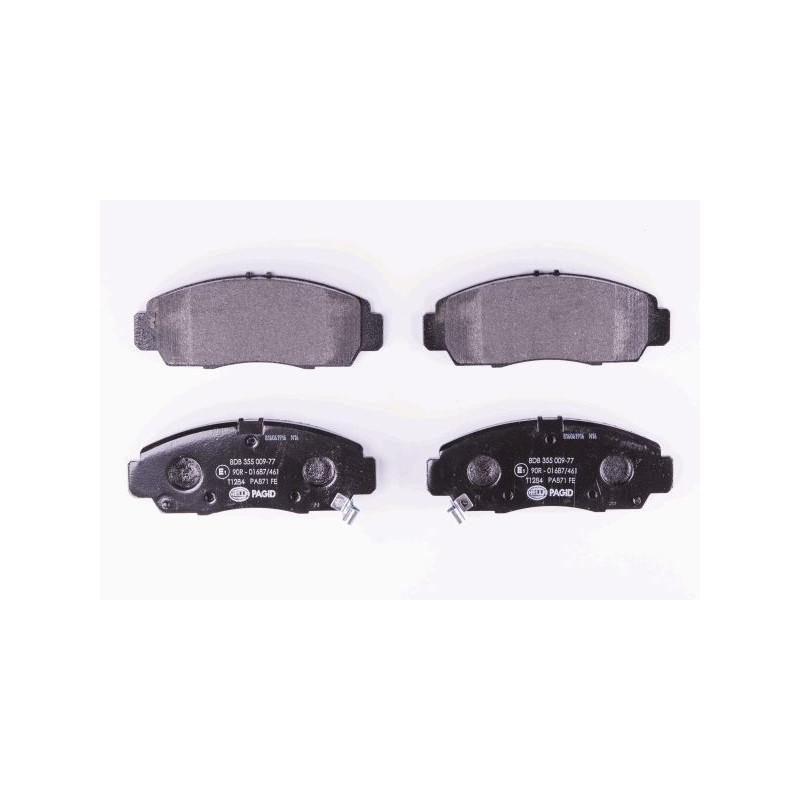 HELLA 8DB 355 009-771 Bremsbeläge Vorne für