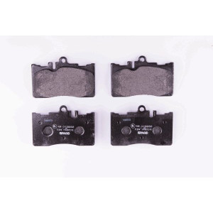 HELLA 8DB 355 009-861 Brzdové platničky Predné pre