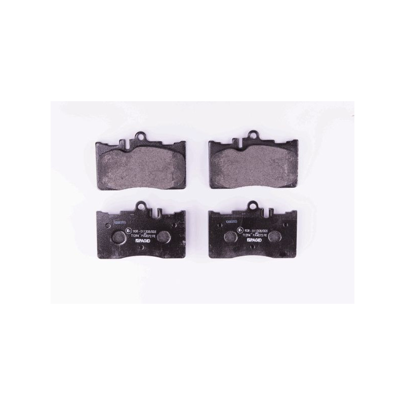HELLA 8DB 355 009-861 Pastillas de freno Delantero para