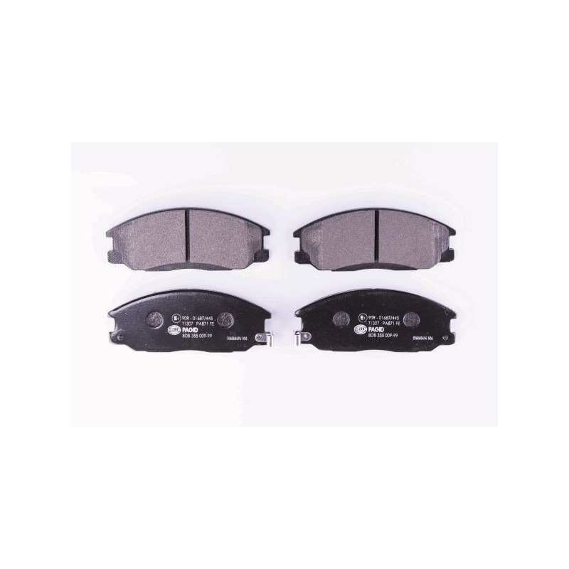 HELLA 8DB 355 009-991 Brake Pads Set Front for
