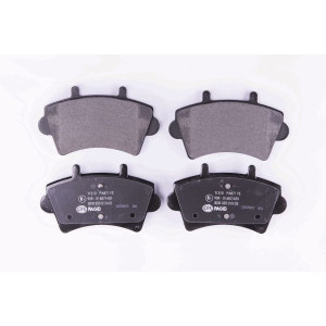 HELLA 8DB 355 010-021 Pastillas de freno Delantero para