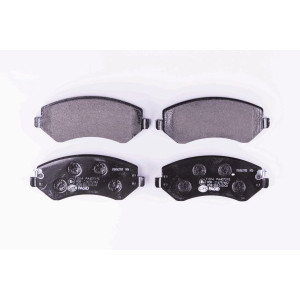 HELLA 8DB 355 010-051 Brzdové platničky Predné pre