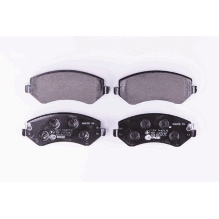 HELLA 8DB 355 010-051 Brzdové destičky Přední pro