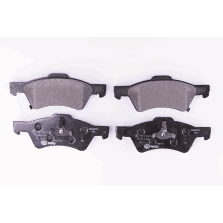 HELLA 8DB 355 010-061 Klocki hamulcowe Przód dla