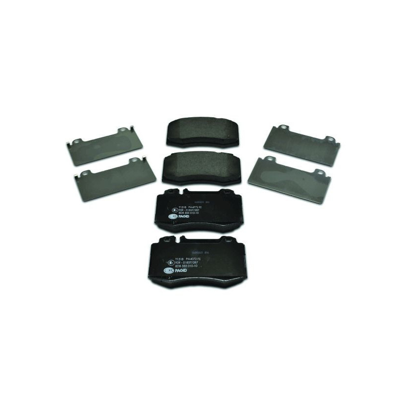 HELLA 8DB 355 010-101 Pastiglie freno Anteriore per