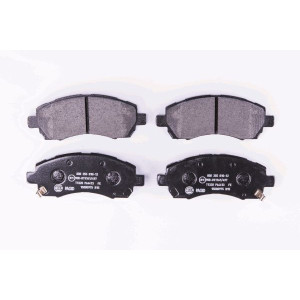 HELLA 8DB 355 010-121 Brzdové platničky Predné pre