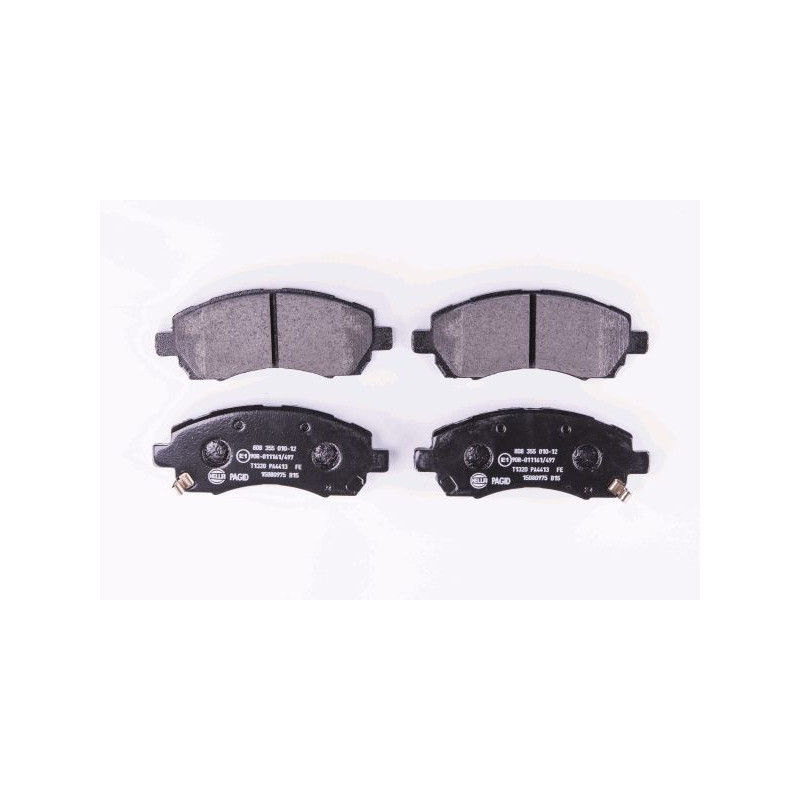 HELLA 8DB 355 010-121 Klocki hamulcowe Przód dla