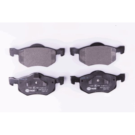 HELLA 8DB 355 010-141 Bremsbeläge Vorne für