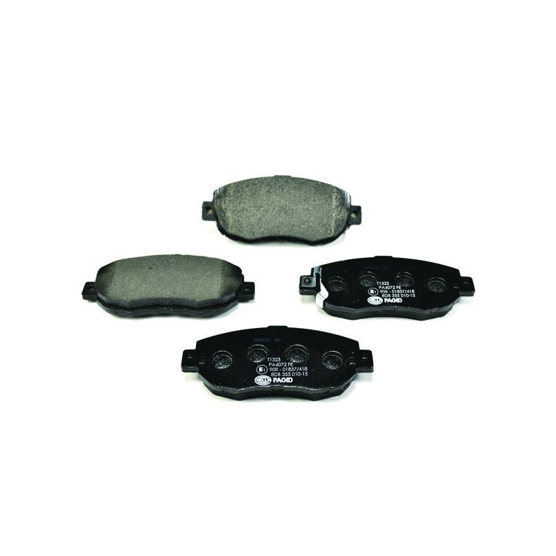HELLA 8DB 355 010-151 Plaquettes de frein Avant pour