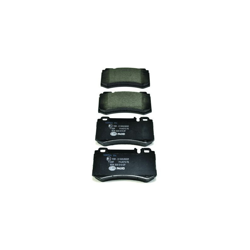 HELLA 8DB 355 010-291 Klocki hamulcowe Tył dla