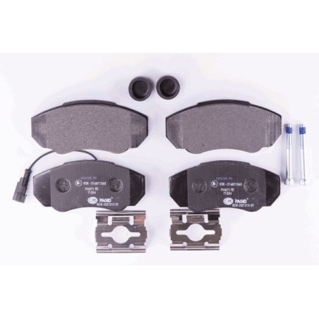 HELLA 8DB 355 010-391 Plaquettes de frein