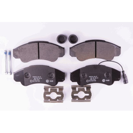 HELLA 8DB 355 010-401 Klocki hamulcowe