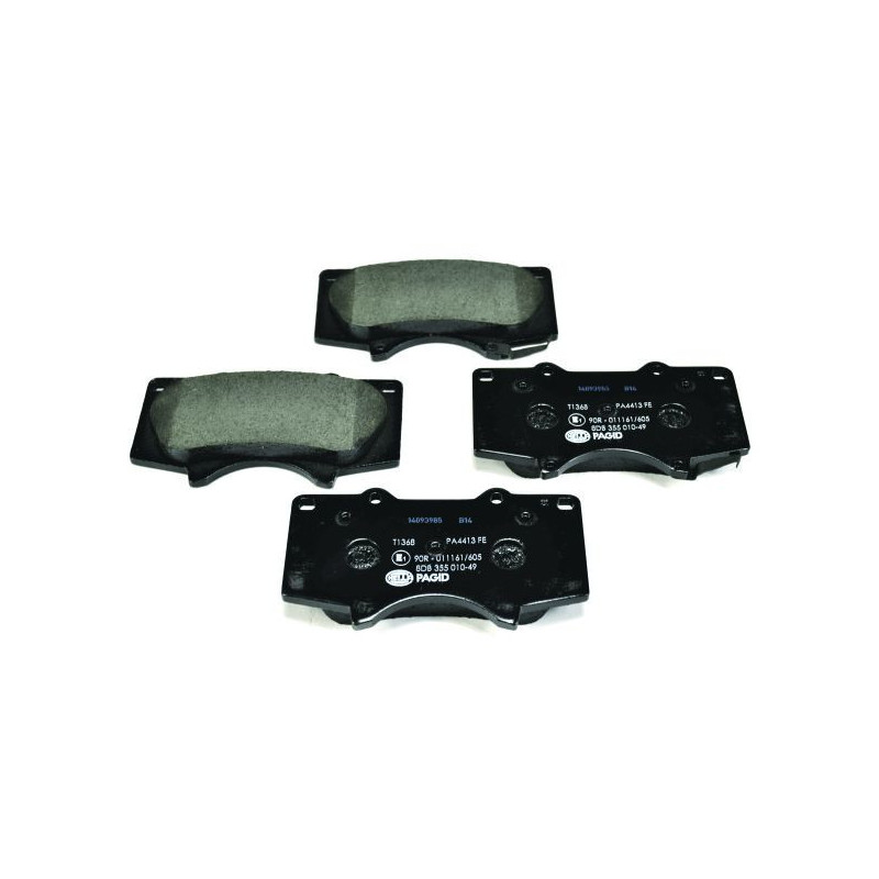 HELLA 8DB 355 010-491 Brzdové destičky Přední pro