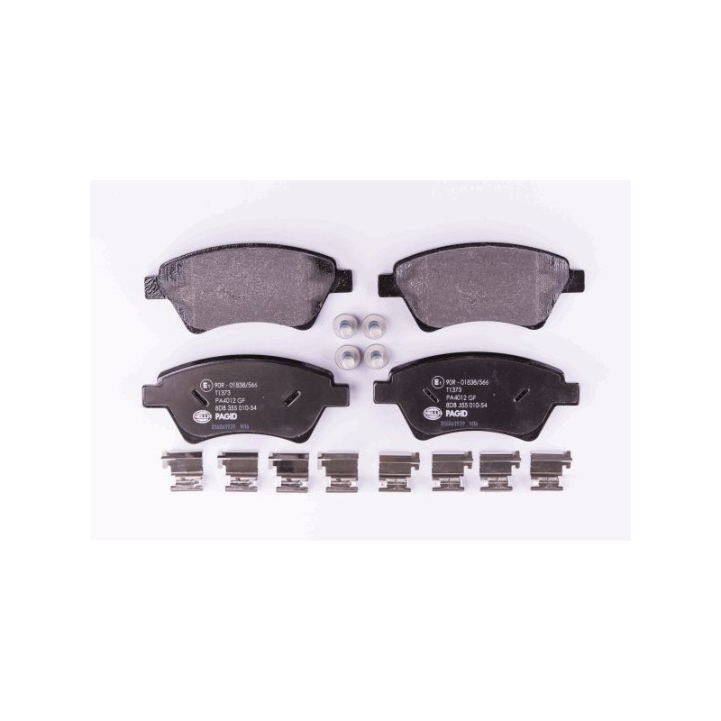 HELLA 8DB 355 010-541 Brake Pads Set Front for