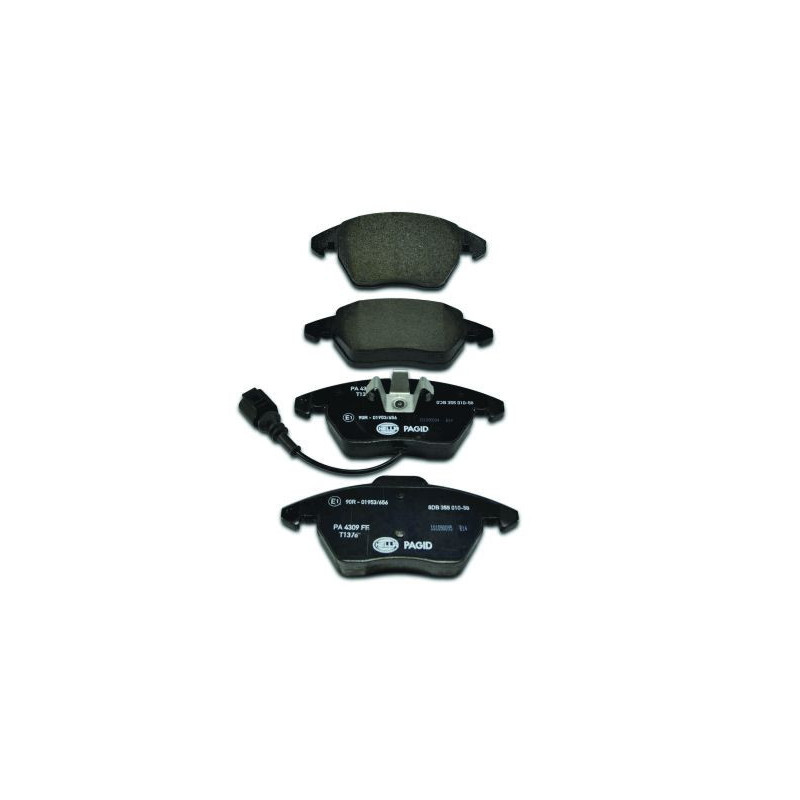 HELLA 8DB 355 010-581 Brzdové destičky