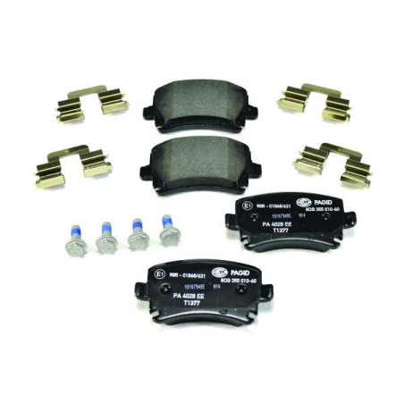 HELLA 8DB 355 010-601 Brake Pads Set Rear for