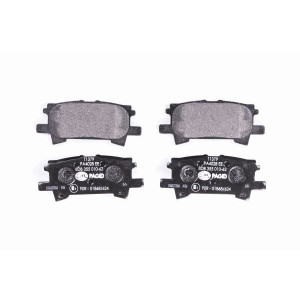 HELLA 8DB 355 010-621 Pastillas de freno Trasero para