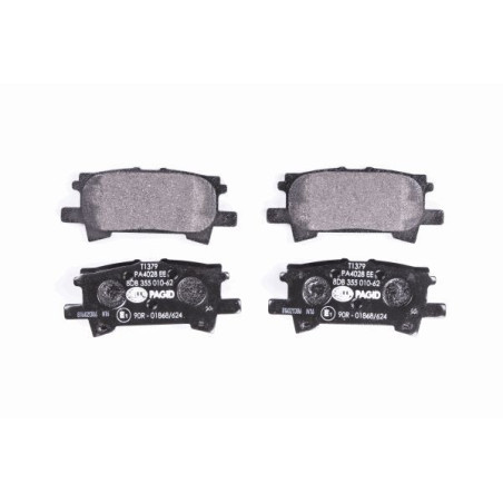 HELLA 8DB 355 010-621 Brake Pads Set Rear for
