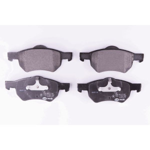 HELLA 8DB 355 010-641 Brzdové platničky Predné pre